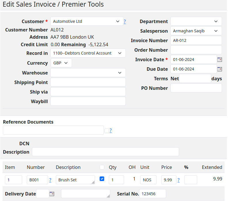 Fixing printing without posting in SQL-Ledger