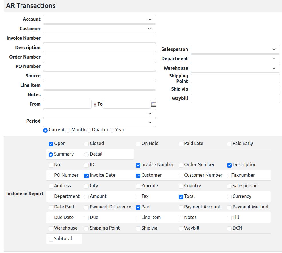Bootstrap for SQL-Ledger