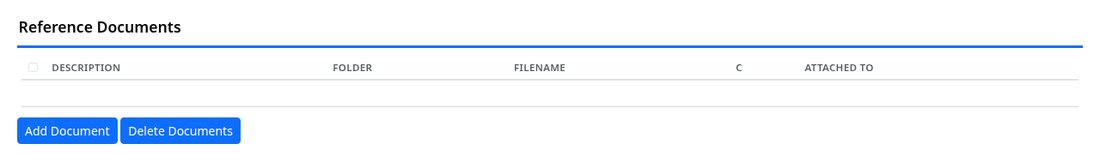 Reference document list